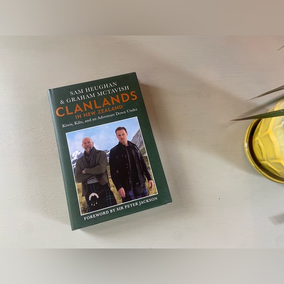 NEW HAND SIGNED Clanlands Book By Sam Heughan Graham McTavish